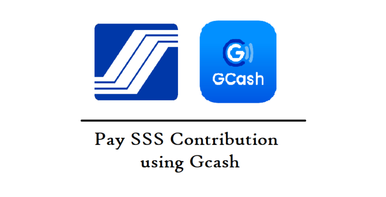 Pay SSS Contribution using Gcash