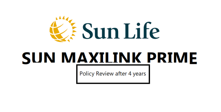Sunlife Maxilink Prime Policy Review (Self Review)